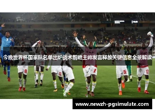 今晚世界杯国家队名单出炉战术前瞻主帅发言释放关键信息全景解读