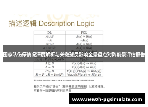 国家队伤停情况深度解析与关键球员影响全景盘点对阵前景评估报告